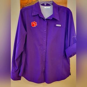 Columbia "clemson" shirt